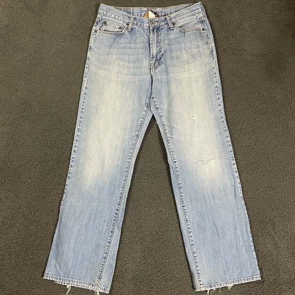 Lucky Brand Other - Lucky Brand Jeans Mens 34 Blue 181 Bootleg Bootcut Light Wash (Really 32x32)